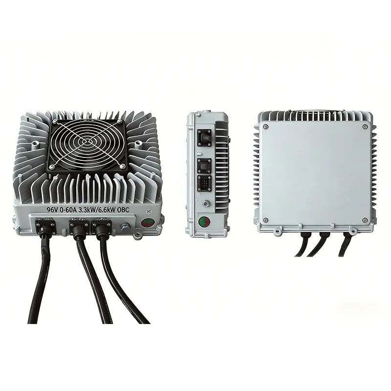 Шағын электрлі көліктерге арналған 3,3 кВт төмен қуатты модульдік OBC